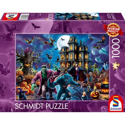 Schmidt Spiele - 58871 - 1000 palasta - Halloween-yö - puzzle Schmidt Spiele - 58871 - 1000 palasta - Halloween-yö - puzzle
