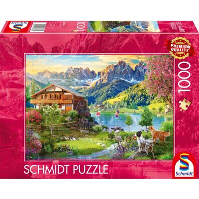Schmidt Spiele 58886 Puzzle - Landschaft - Puzzle Schmidt Spiele 58886 Puzzle - Landschaft - Puzzle