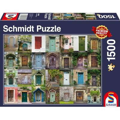 Schmidt Ajtók Kollázs 1500 darabos Puzzle Schmidt Ajtók Kollázs 1500 darabos Puzzle