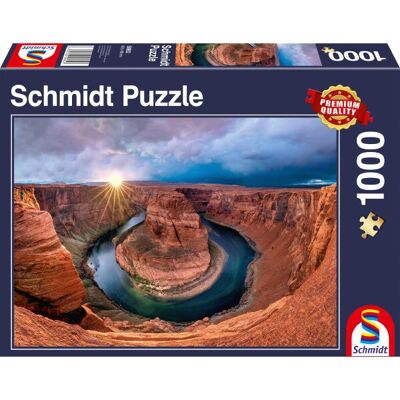 Puzzle Glen Canyon Horseshoe Bend Fiume Colorado - 1000 Pezzi Puzzle Glen Canyon Horseshoe Bend Fiume Colorado - 1000 Pezzi