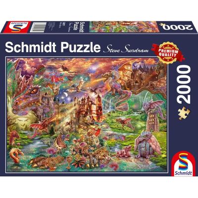 Schmidt Skládačka 2000 ks Fantasy - Puzzle Schmidt Skládačka 2000 ks Fantasy - Puzzle
