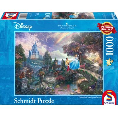 Schmidt Disney Popelka Kinkade 1000 dílů puzzle Schmidt Disney Popelka Kinkade 1000 dílů puzzle