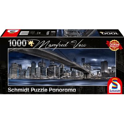 Puzzle Nowy Jork Ciemna Noc 1000 Elementów Puzzle Nowy Jork Ciemna Noc 1000 Elementów