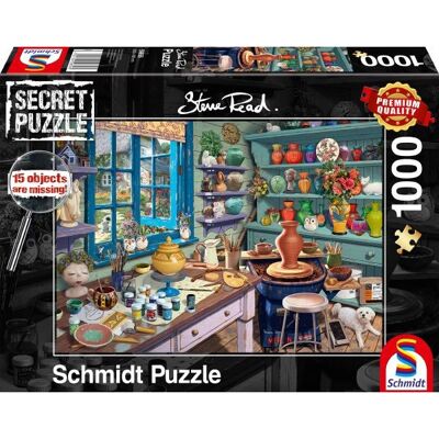 Schmidt Spiele 59656 Puzzle Ateliér Umělce - Puzzle Schmidt Spiele 59656 Puzzle Ateliér Umělce - Puzzle