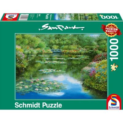 Stagno di ninfee Schmidt - Puzzle - 1000 pezzi Stagno di ninfee Schmidt - Puzzle - 1000 pezzi