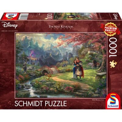Puzzle Disney Mulan 1000 pièces - Art Classique Puzzle Disney Mulan 1000 pièces - Art Classique