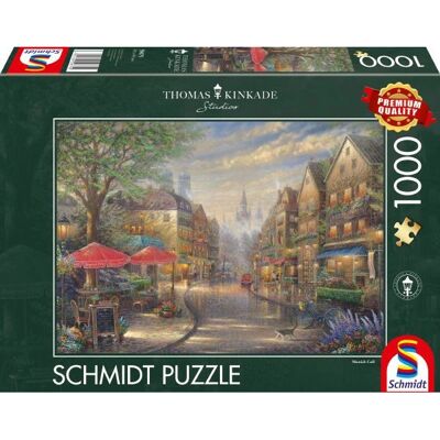 Schmidt Spiele Thomas Kinkade Studios: Kavárna v Mnichově - Skládačka Schmidt Spiele Thomas Kinkade Studios: Kavárna v Mnichově - Skládačka