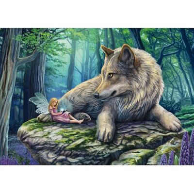 Schmidt Puzzel 59714 - La Fée et son Loup Schmidt Puzzel 59714 - La Fée et son Loup