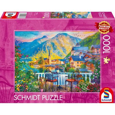 Panoramatické puzzle Hallstatt 1000 dílků Panoramatické puzzle Hallstatt 1000 dílků