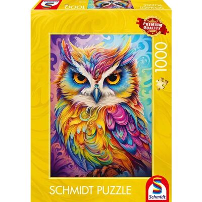 Schmidt Owl in Parrot Dress Puzzle - 1000 Stück Schmidt Owl in Parrot Dress Puzzle - 1000 Stück