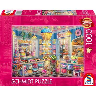 Schmidt Spiele 59785 Puzzle - Bunte Bäckerei - 1000 Teile - Puzzle Schmidt Spiele 59785 Puzzle - Bunte Bäckerei - 1000 Teile - Puzzle