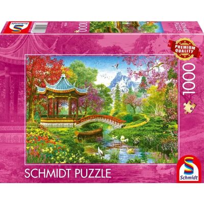 Schmidt Spiele 59786 Rompecabezas - Jardín Japonés - 1000 Piezas Schmidt Spiele 59786 Rompecabezas - Jardín Japonés - 1000 Piezas