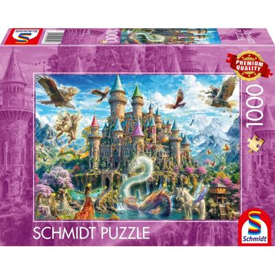 Schmidt Značka Pohádkový zámek v Zemi představivosti - Puzzle Schmidt Značka Pohádkový zámek v Zemi představivosti - Puzzle