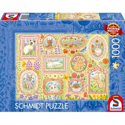 Puzzle Schmidt Aristocratic Cats - 1000 dílků Puzzle Schmidt Aristocratic Cats - 1000 dílků
