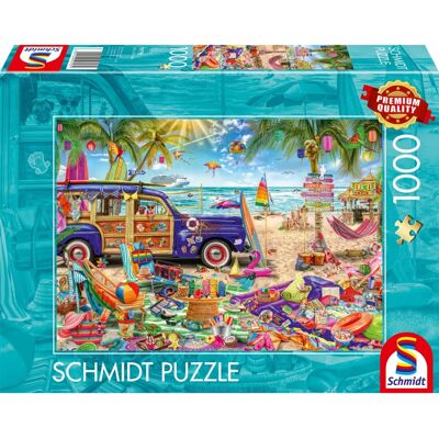Schmidt Spiele Schmidt A Sunny Break at the Seaside - Jigsaw Puzzle Schmidt Spiele Schmidt A Sunny Break at the Seaside - Jigsaw Puzzle