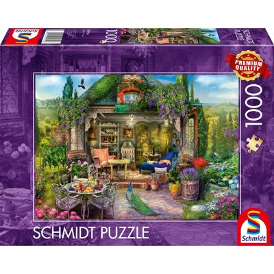 Schmidt - Een droomtuinhuis - 1000 Stukjes Puzzel Schmidt - Een droomtuinhuis - 1000 Stukjes Puzzel