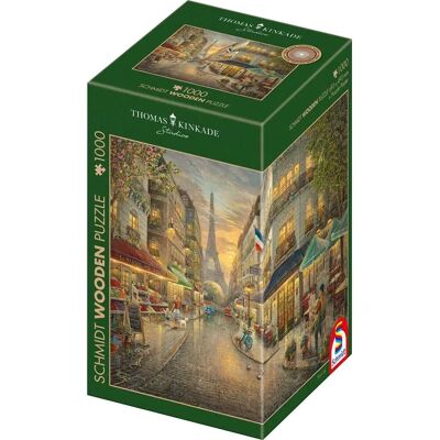 Schmidt Spiele 59798 Puzzel - Parijs schilderachtig Thomas Kinkade 1000 stuks - Houten puzzel Schmidt Spiele 59798 Puzzel - Parijs schilderachtig Thomas Kinkade 1000 stuks - Houten puzzel