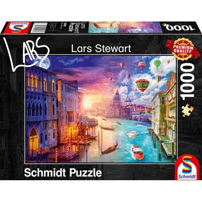 Puzzle Lars Stewart Benátky Noc a Den - Puzzle Puzzle Lars Stewart Benátky Noc a Den - Puzzle