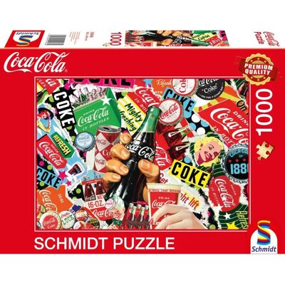 Schmidt Coca Cola är det! 1000-delars pussel Schmidt Coca Cola är det! 1000-delars pussel