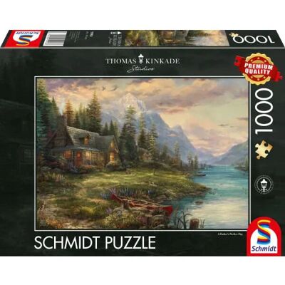 Schmidt Spiele Thomas Kinkade: Vaderdag Puzzel - Puzzel Schmidt Spiele Thomas Kinkade: Vaderdag Puzzel - Puzzel