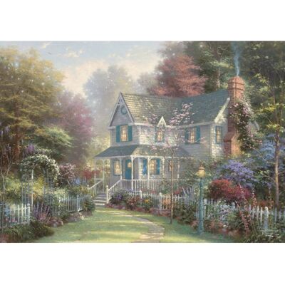 Schmidt Hry Victoria Garden II - Puzzle v plechové krabičce - Thomas Kinkade Schmidt Hry Victoria Garden II - Puzzle v plechové krabičce - Thomas Kinkade
