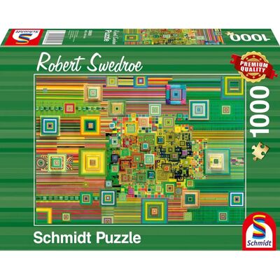 Schmidt Zelené puzzle 1000 dílků - Puzzle Schmidt Zelené puzzle 1000 dílků - Puzzle