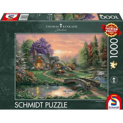 Puzzle Schmidt 59937 - Thomas Kinkade: Sweetheart Retreat Puzzle Schmidt 59937 - Thomas Kinkade: Sweetheart Retreat