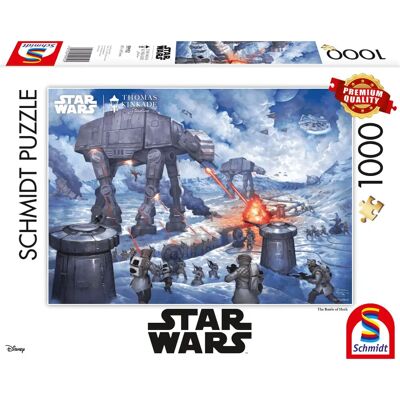 Schmidt Kinkade Star Wars Hoth 1000-delige Puzzel Schmidt Kinkade Star Wars Hoth 1000-delige Puzzel