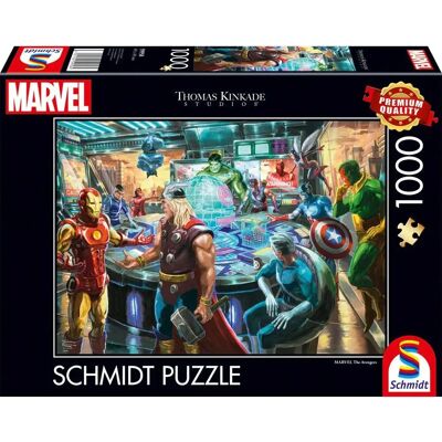 Schmidt Spiele Thomas Kinkade Marvel Avengers 1000-teil Puzzle - Puzzle Schmidt Spiele Thomas Kinkade Marvel Avengers 1000-teil Puzzle - Puzzle