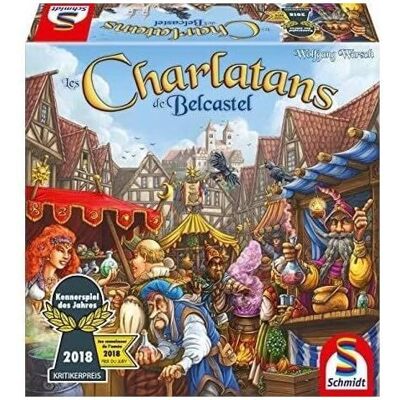 Les Charlatans de Belcastel - Jeu de Plateau Médiéval - Famille Les Charlatans de Belcastel - Jeu de Plateau Médiéval - Famille