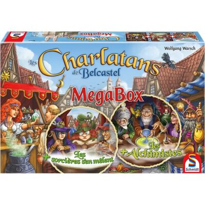 Schmidt Spiele Charlatans of Belcastel - Jeu de société pour 12 ans et plus Schmidt Spiele Charlatans of Belcastel - Jeu de société pour 12 ans et plus