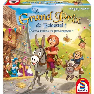 Schmidt Spiele Le Grand Prix de Belcastel - Juego de Mesa - Francés Schmidt Spiele Le Grand Prix de Belcastel - Juego de Mesa - Francés