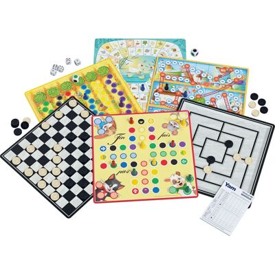 Schmidt Spiele 88438 Juego de mesa - 100 juegos clásicos y originales - Desde 3 años Schmidt Spiele 88438 Juego de mesa - 100 juegos clásicos y originales - Desde 3 años