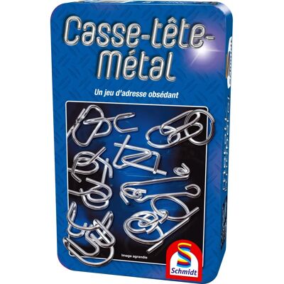 Schmidt Active/Skill Spiel - 88506 - Metall Puzzle - 12 Zerbrechliche Teile Schmidt Active/Skill Spiel - 88506 - Metall Puzzle - 12 Zerbrechliche Teile