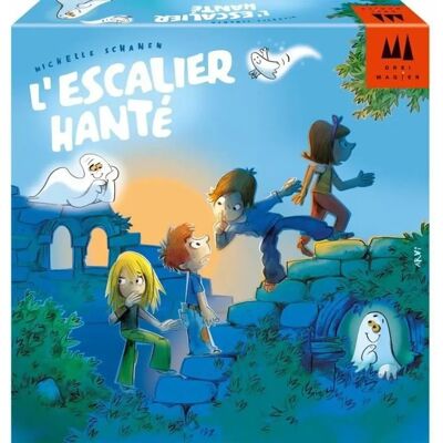 Schmidt L'Escalier Hanté - Jeu de Mémoire et Stratégie 4+ ans - Publicité Schmidt L'Escalier Hanté - Jeu de Mémoire et Stratégie 4+ ans - Publicité