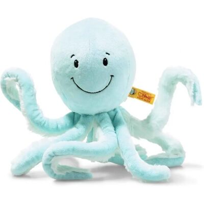 Steiff Ockto Turquoise Plush Toy - Stuffed Animal Steiff Ockto Turquoise Plush Toy - Stuffed Animal