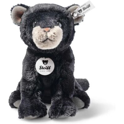 Steiff Baby Panther Taky sitzend schwarz, 19 cm Steiff Baby Panther Taky sitzend schwarz, 19 cm