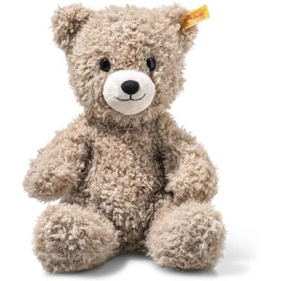 Steiff 114076 - Orsetto di peluche Caspar con luce nel ventre - Grigio/beige Steiff 114076 - Orsetto di peluche Caspar con luce nel ventre - Grigio/beige