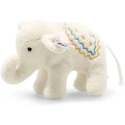Steiff 140 Jahre Baby Kleiner Elefant mit Rassel - 10 cm Steiff 140 Jahre Baby Kleiner Elefant mit Rassel - 10 cm