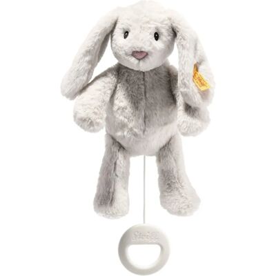 Steiff Hoppie Hase 26cm Plüsch Musikspieluhr Baby Geschenk Steiff Hoppie Hase 26cm Plüsch Musikspieluhr Baby Geschenk