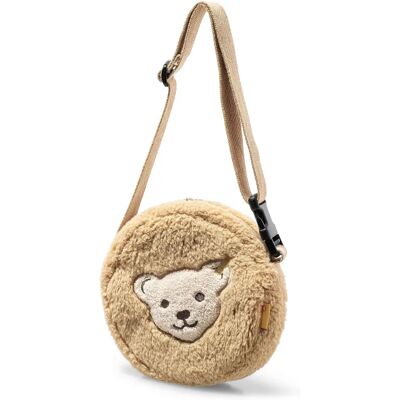 Borsa a tracolla marrone con squittio di orsetto di peluche - Regalo per bambini Borsa a tracolla marrone con squittio di orsetto di peluche - Regalo per bambini
