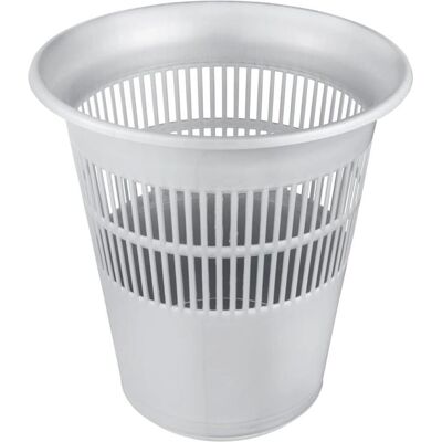 Keeeper Jasper Silber Papierkorb - 31cm x 29cm - Haushalt & Büro Keeeper Jasper Silber Papierkorb - 31cm x 29cm - Haushalt & Büro