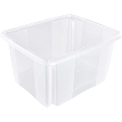 Keeeper Emil Aufbewahrungsbox - Natur-Transparent - 24L Keeeper Emil Aufbewahrungsbox - Natur-Transparent - 24L
