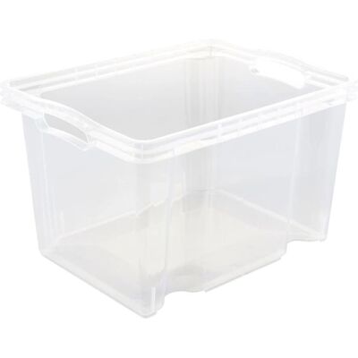 Okt Multi-Box M - Contenitore di Stoccaggio Naturale-Trasparente 13,5L Okt Multi-Box M - Contenitore di Stoccaggio Naturale-Trasparente 13,5L