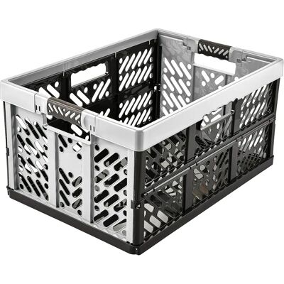 Keeeper Caja Plegable Gris Claro - Caja de Almacenamiento Keeeper Caja Plegable Gris Claro - Caja de Almacenamiento
