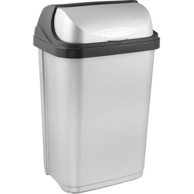 Keeeper Rasmus 25L Silber Mülleimer - Mülleimer Keeeper Rasmus 25L Silber Mülleimer - Mülleimer