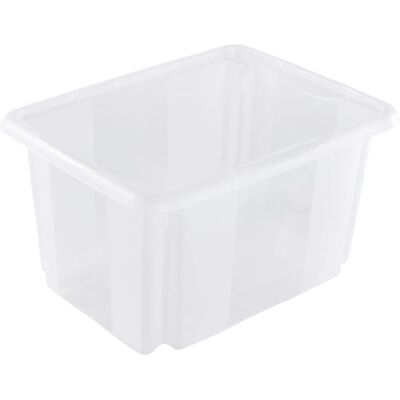 Keeeper Emil Aufbewahrungsbox - Natur-Transparent - 15L - Aufbewahrungsbox Keeeper Emil Aufbewahrungsbox - Natur-Transparent - 15L - Aufbewahrungsbox