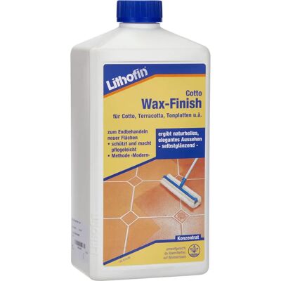 Lithofin - Cotto Wax-Finish - 1 L - Traitement des sols - Publicité Lithofin - Cotto Wax-Finish - 1 L - Traitement des sols - Publicité