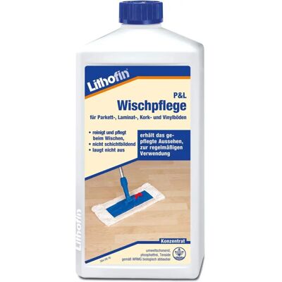 Lithofin Savon Naturel Nettoyant Sols - Parquet et Stratifié - Publicité Lithofin Savon Naturel Nettoyant Sols - Parquet et Stratifié - Publicité
