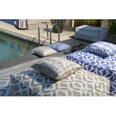 H.O.C.K. Badu Batik Midnight Outdoor Sitzkissen - Kissenhüllen H.O.C.K. Badu Batik Midnight Outdoor Sitzkissen - Kissenhüllen